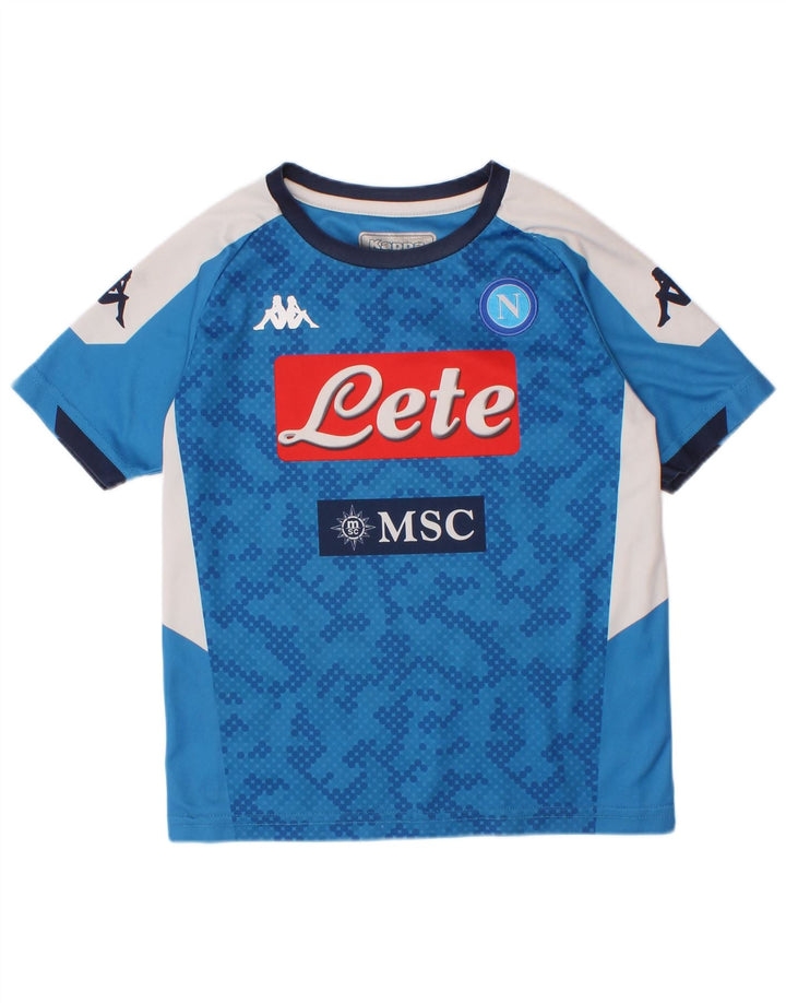 T-shirt grafica Kappa per ragazzi, 4-5 anni, colore blu
