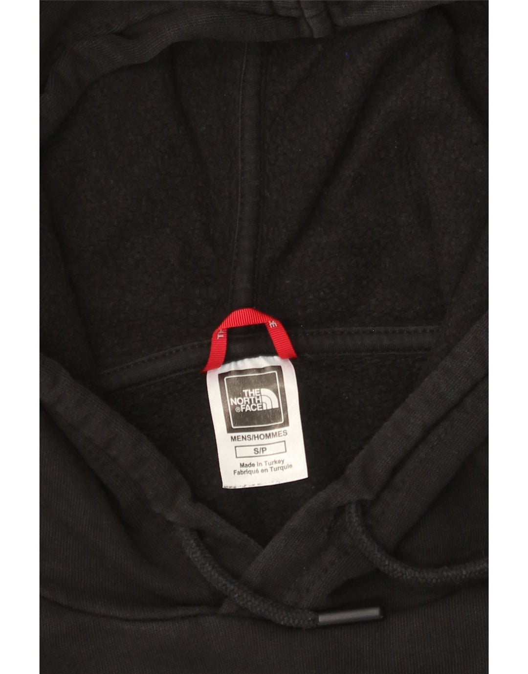 Felpa con cappuccio da uomo The North Face piccola nera