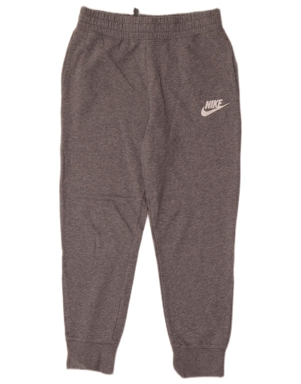 Pantaloni Tuta da Ragazza Nike Joggers 12-13 Anni Large Grigio Cotone