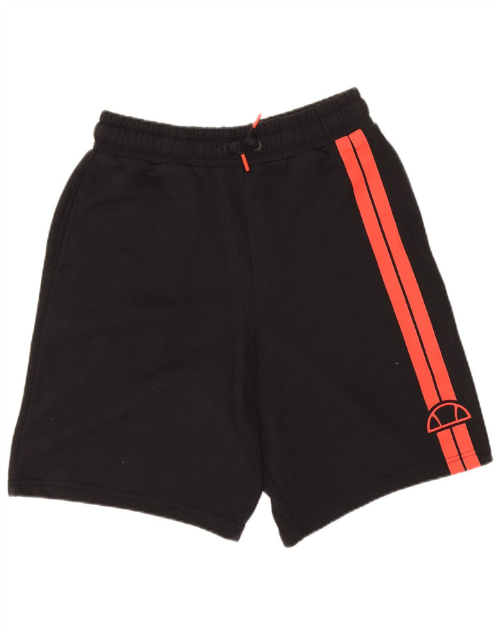 Pantaloncini sportivi da uomo Ellesse piccoli in cotone a righe nere