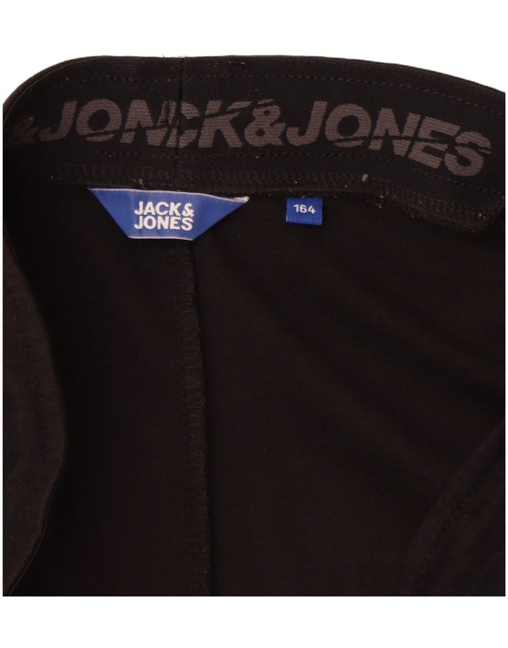 Pantaloni da tuta da ragazzo Jack & Jones Joggers 13-14 anni Poliestere nero