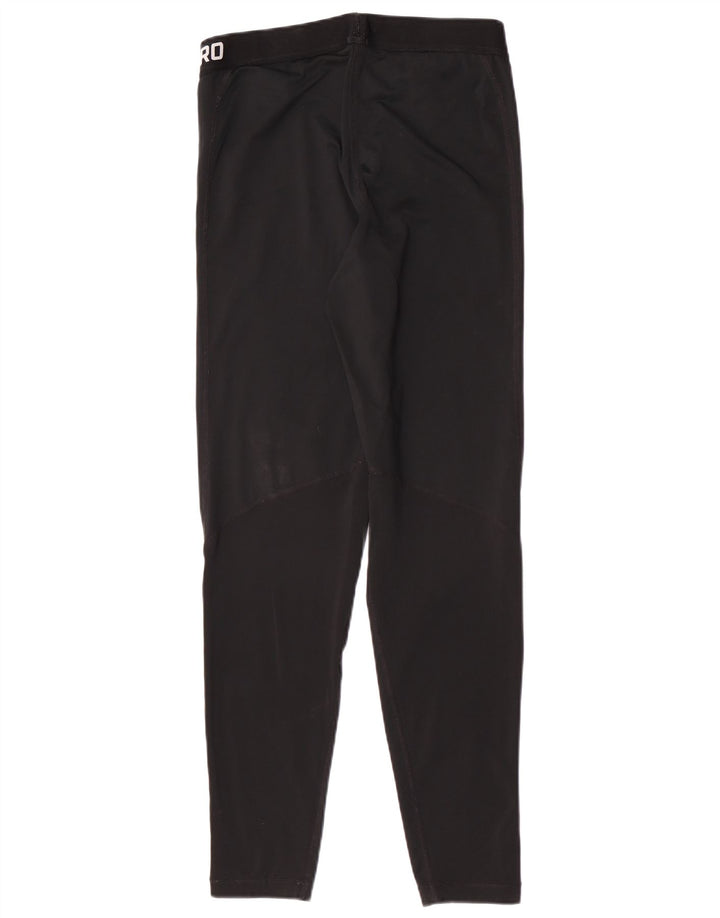 Leggings grafici da donna Nike UK 14 grande poliestere nero