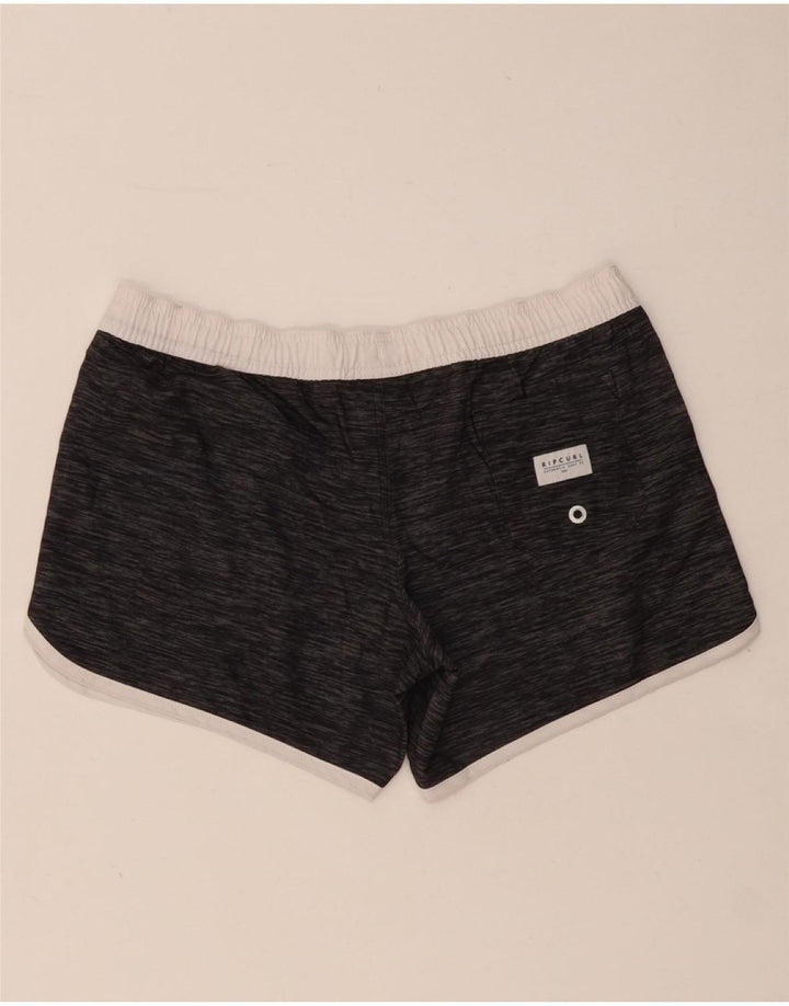 Pantaloncini da bagno da donna RIP CURL US 8 Poliestere chiazzato grigio medio