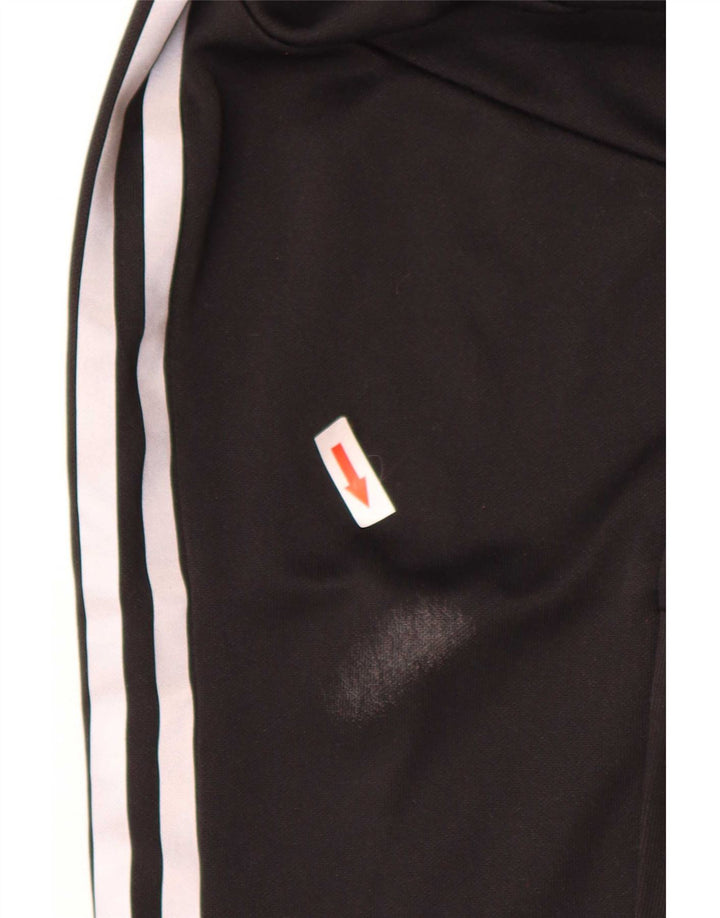 Pantaloni della tuta da ragazzo Adidas 11-12 anni in poliestere nero