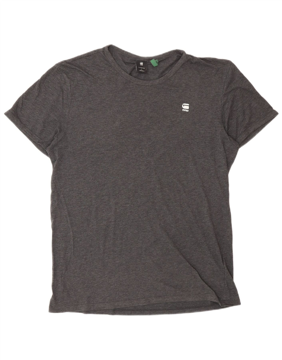 T-shirt da uomo G-STAR Top grande in cotone grigio