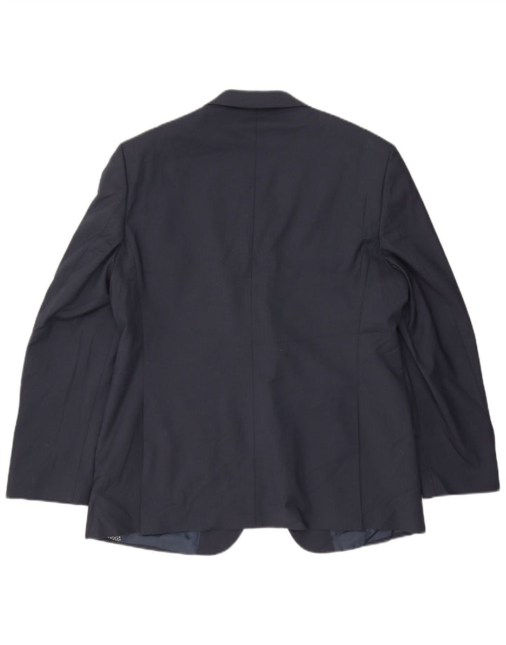Giacca blazer a 2 bottoni da uomo Marks & Spencer UK 42 grande blu navy