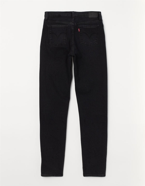 Jeans slim per ragazze Levi's 14-15 anni W26 L28 cotone nero