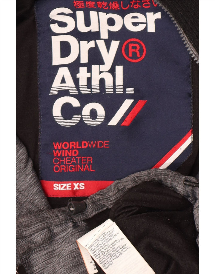 Giacca a vento da uomo Superdry UK 34 XS nylon grigio