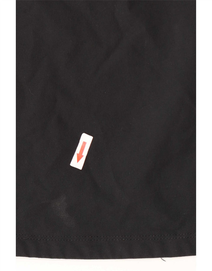 The North Face Uomo Pullover con zip Collo Tuta Top Large Nero Colourblock