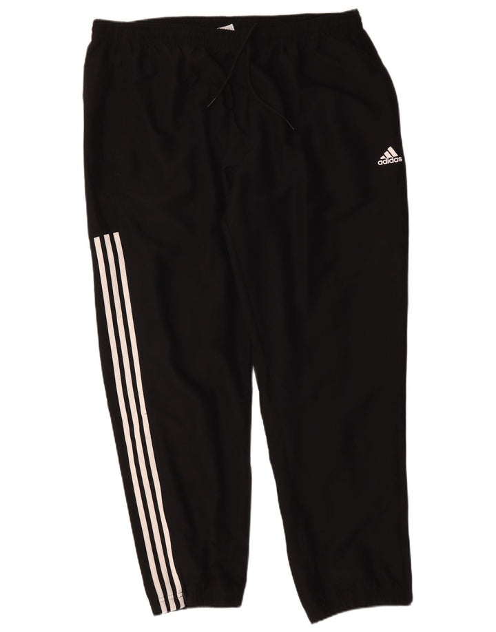 Pantaloni da tuta da uomo Adidas 2XL Poliestere color block nero