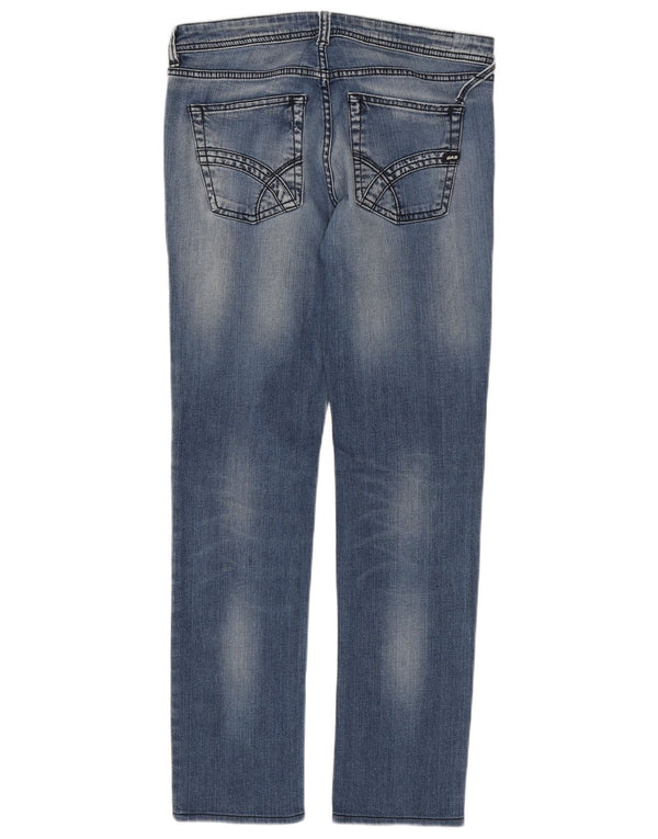 Jeans dritti da uomo GAS W31 L30 cotone blu