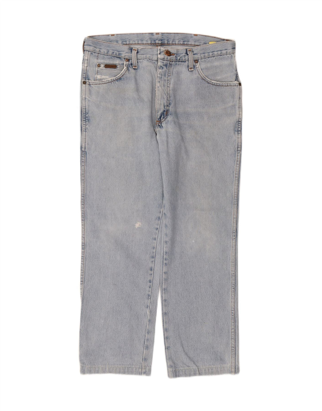 Jeans dritti da uomo Wrangler W34 L30 cotone blu