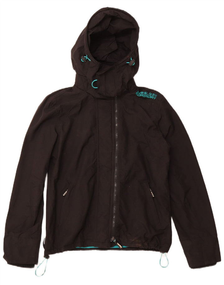 Giacca a vento da donna The Windcheater SUPERDRY UK 14 media nera
