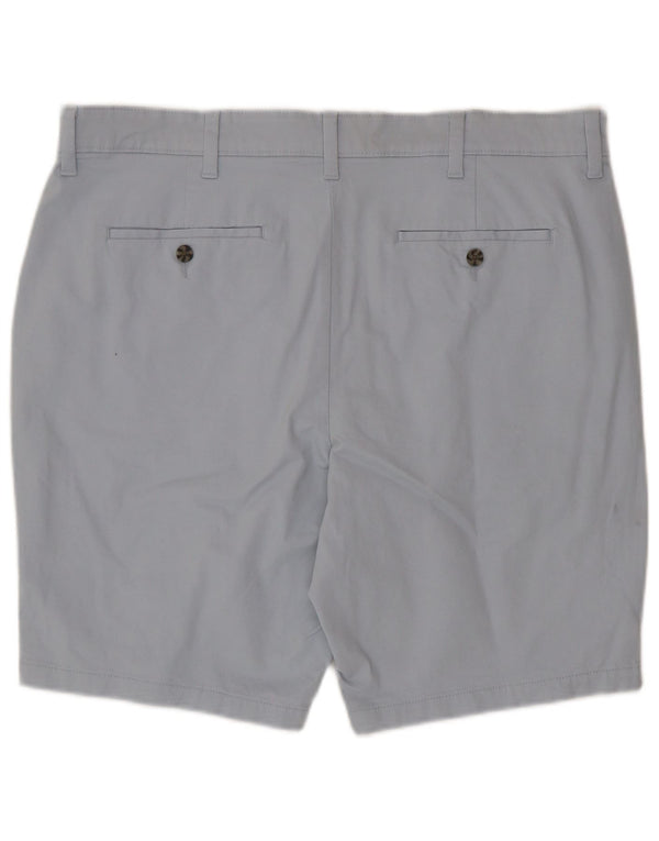 Pantaloncini chino da uomo Marks & Spencer W38 XL cotone blu