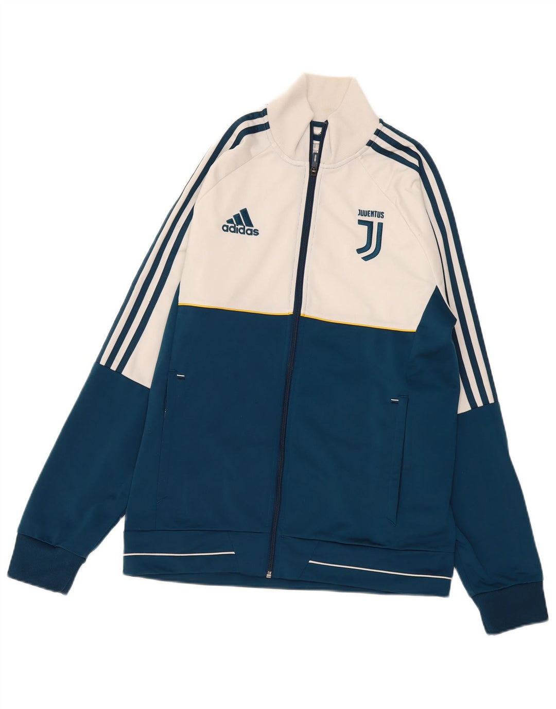 Giacca da uomo della tuta Adidas Juventus da uomo, colore blu navy medio
