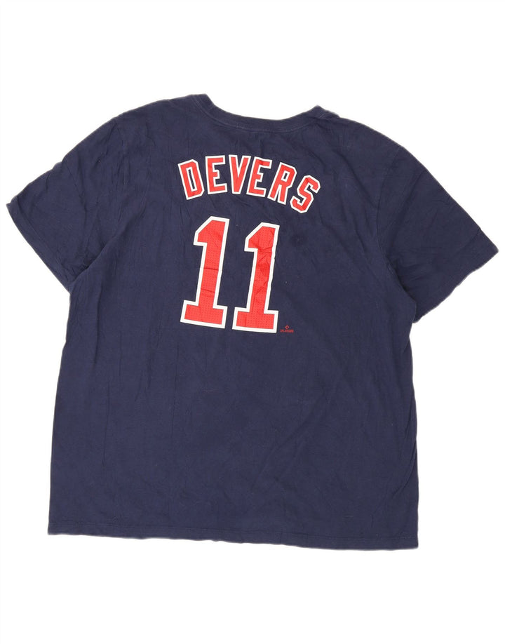 T-shirt grafica da uomo Nike Red Sox XL blu navy