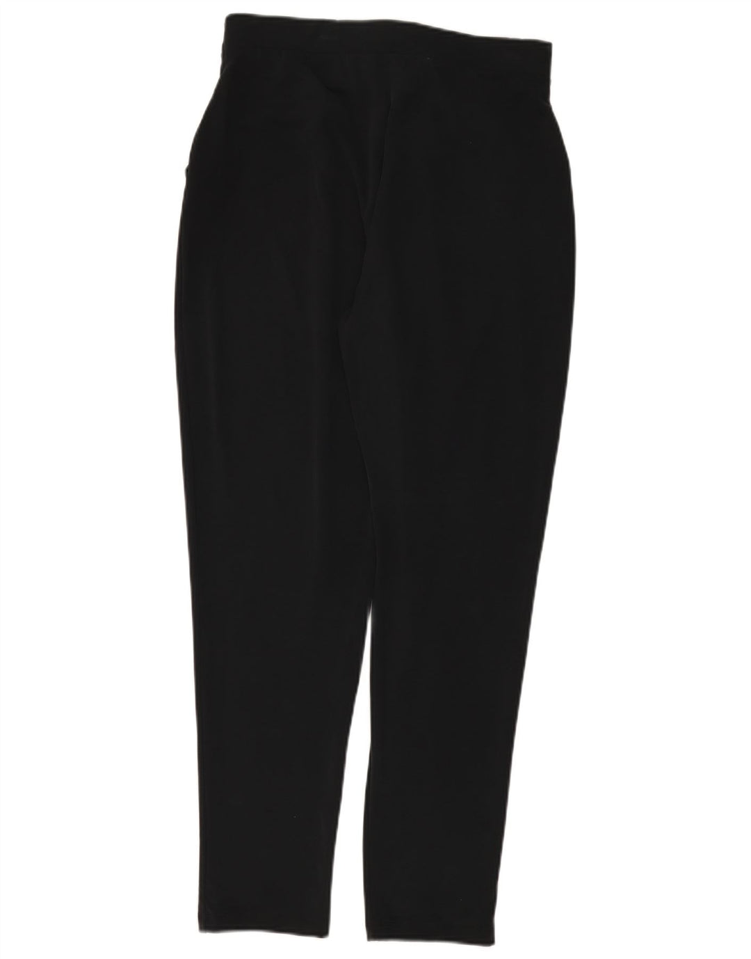 Pantaloni chino pegged da donna Marks & Spencer UK 12 medi W30 L31 neri