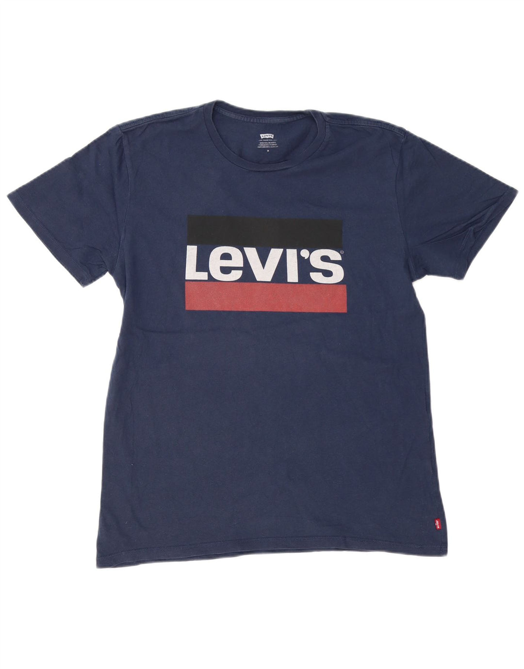 T-shirt grafica da uomo LEVI'S Top medio blu navy