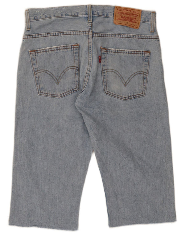 Levi's Uomo 507 Bermuda in denim W30 Blu medio