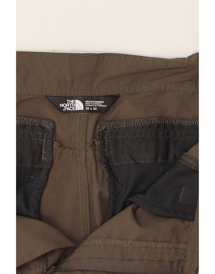 Pantaloni cargo dritti da uomo The North Face W32 L32 poliestere kaki