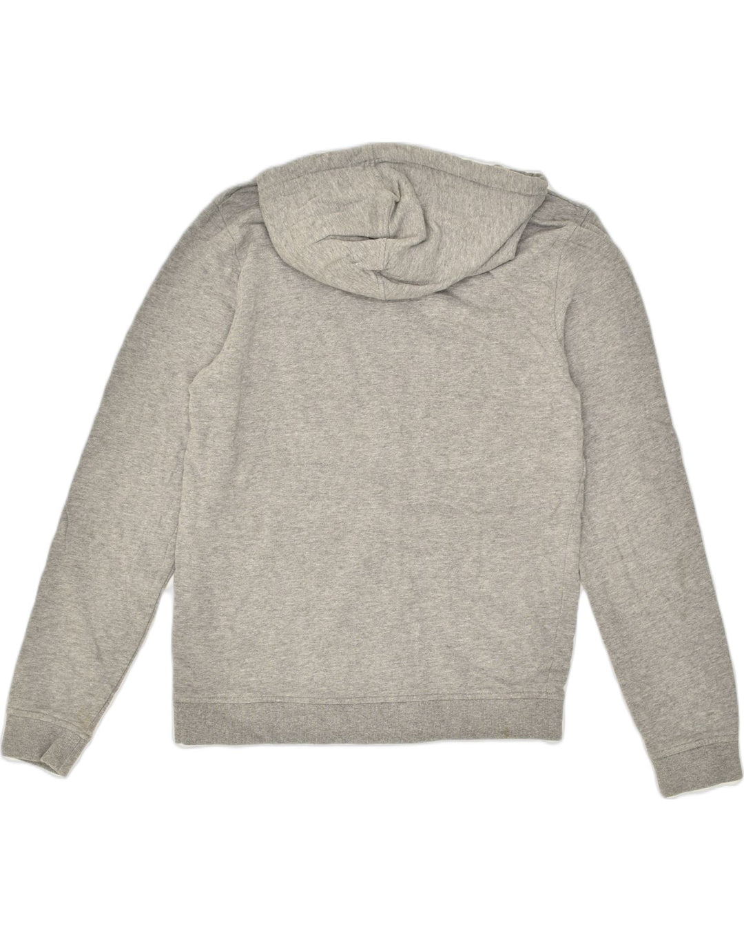 JACK & JONES Mens Graphic Zip Hoodie Sweater Small Grey Cotton | Vintage Jack & Jones | Thrift | Second-Hand Jack & Jones | Used Clothing | Messina Hembry 