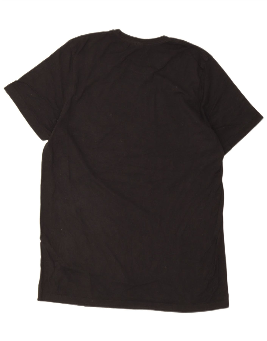 T-shirt grafica da uomo Adidas Top grande in cotone nero