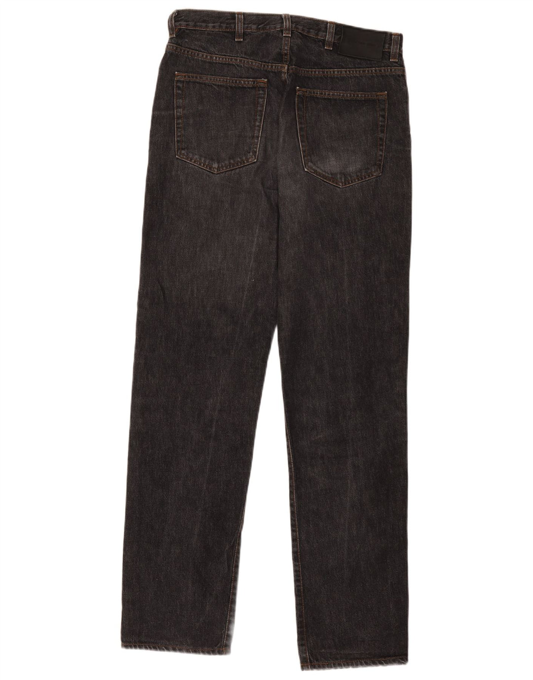 Jeans dritti da uomo Calvin Klein W32 L31 cotone nero