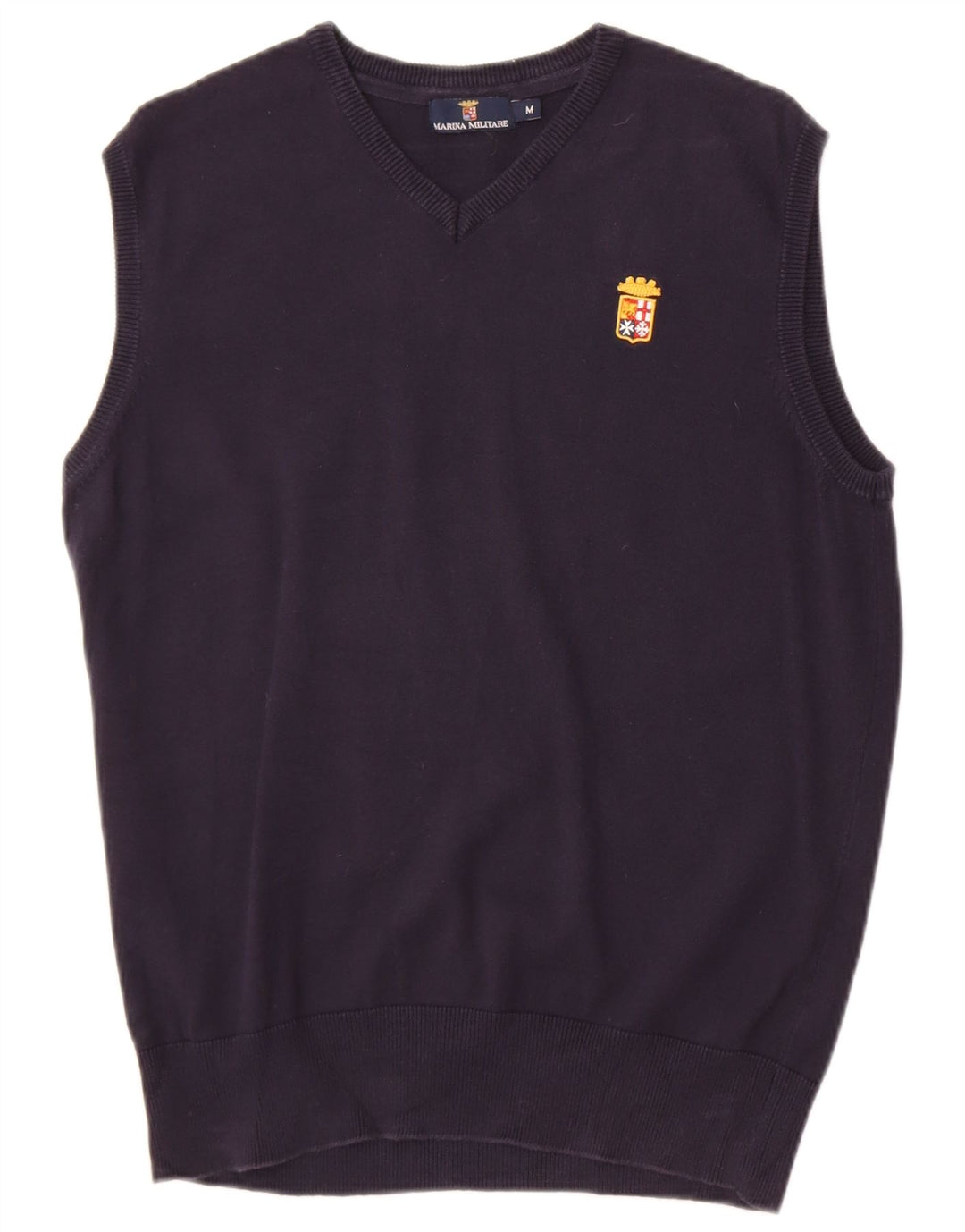 Canotta da uomo Marina Militare Canotta media in cotone blu navy