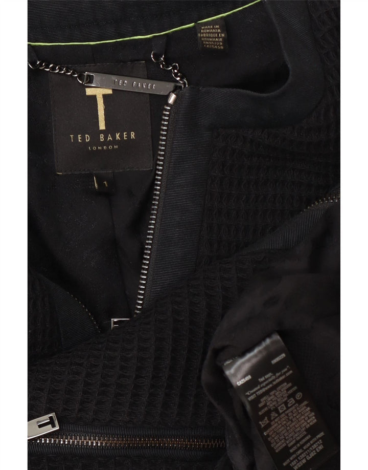 Giacca Bolero da donna Ted Baker taglia 1 XS cotone nero