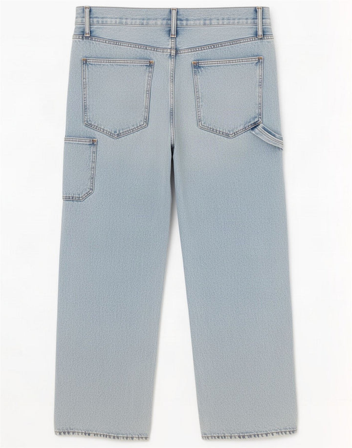 Jeans dritti da uomo Gap Carpenter Cargo W40 L30 cotone blu