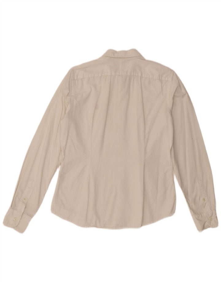 Camicia da donna Ralph Lauren US 12 Large in cotone bianco