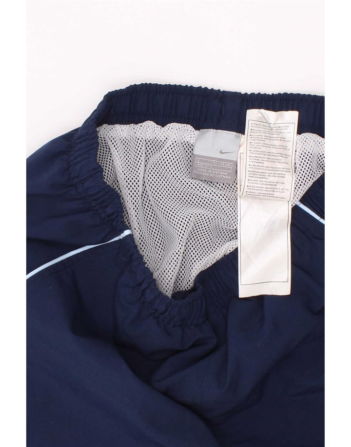 Pantaloncini sportivi Nike da bambino 12-13 anni Large in poliestere blu navy