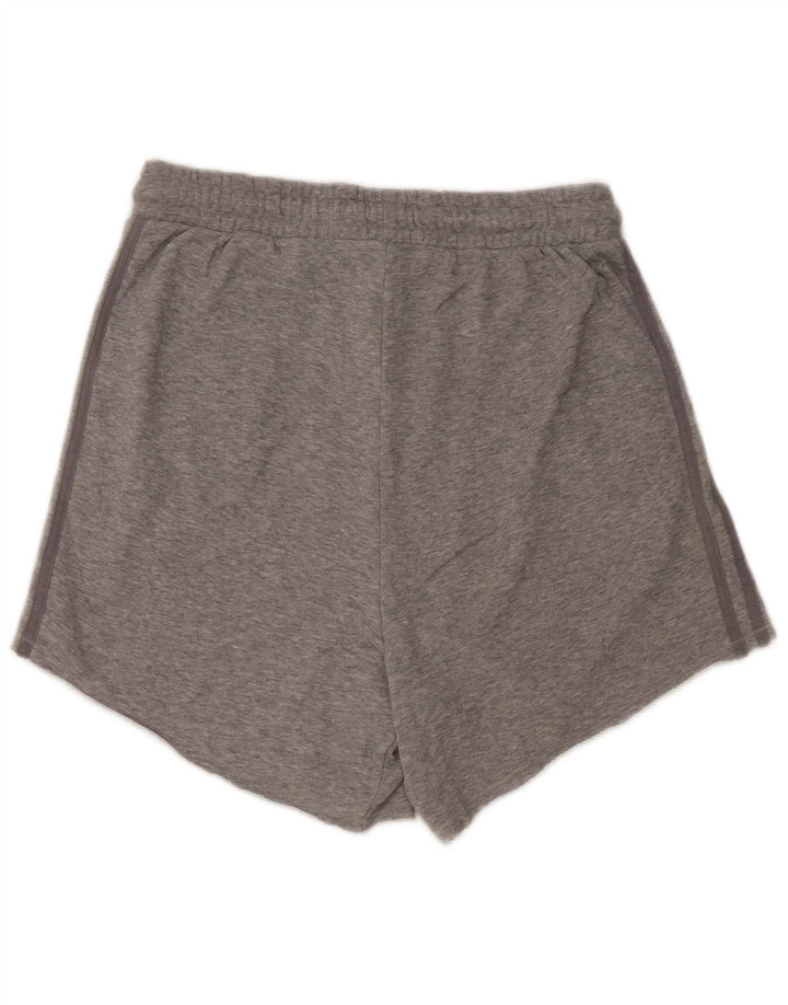 Pantaloncini sportivi Adidas da donna UK 12/14 Cotone grigio medio