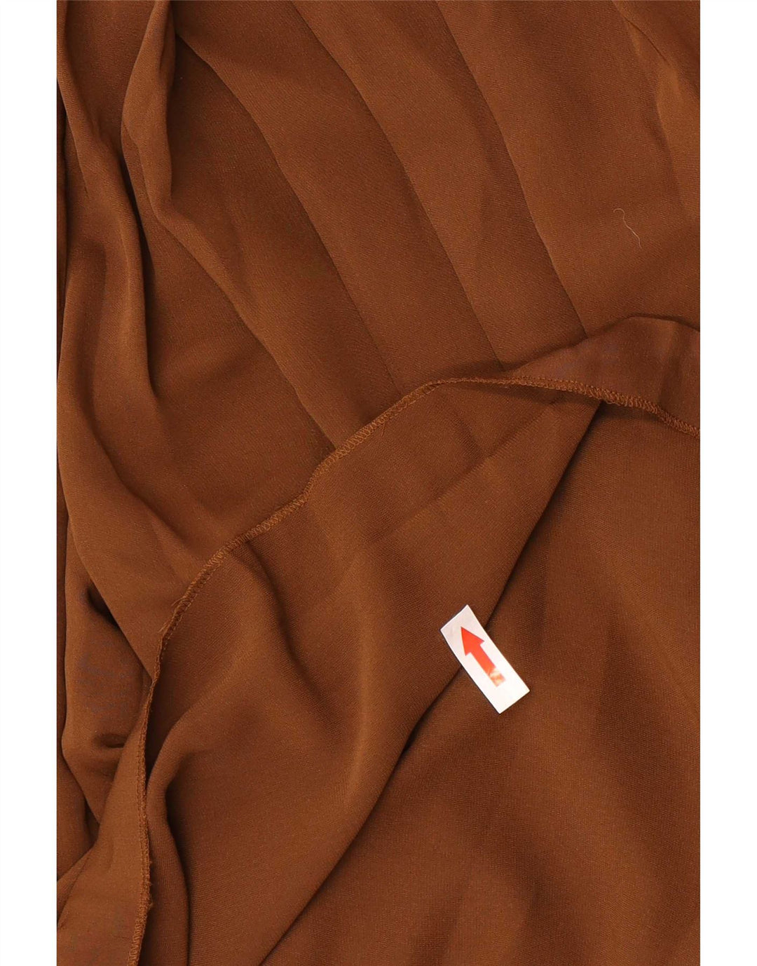 Massimo Dutti Pantaloni Cullotes Capri da donna Grandi W32 L22 Poliestere marrone