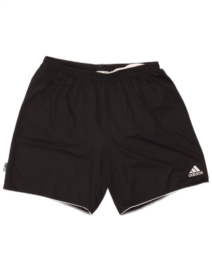 Pantaloncini sportivi ADIDAS Climalite da uomo 2XL poliestere nero