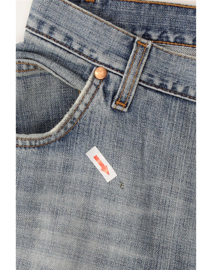 Jeans dritti Evolution da donna Wrangler W33 L33 cotone blu