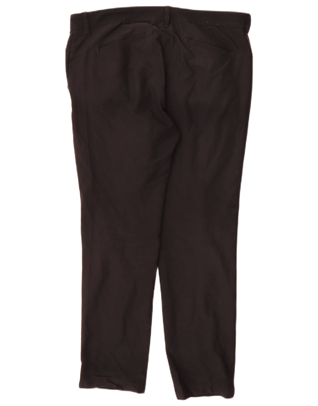 Pantaloni chino regolari da donna Adidas W34 L30 poliestere nero