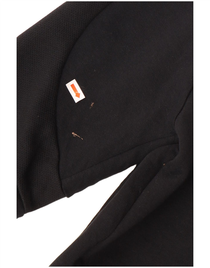 Felpa con cappuccio e zip da donna PUMA UK 14 cotone nero medio