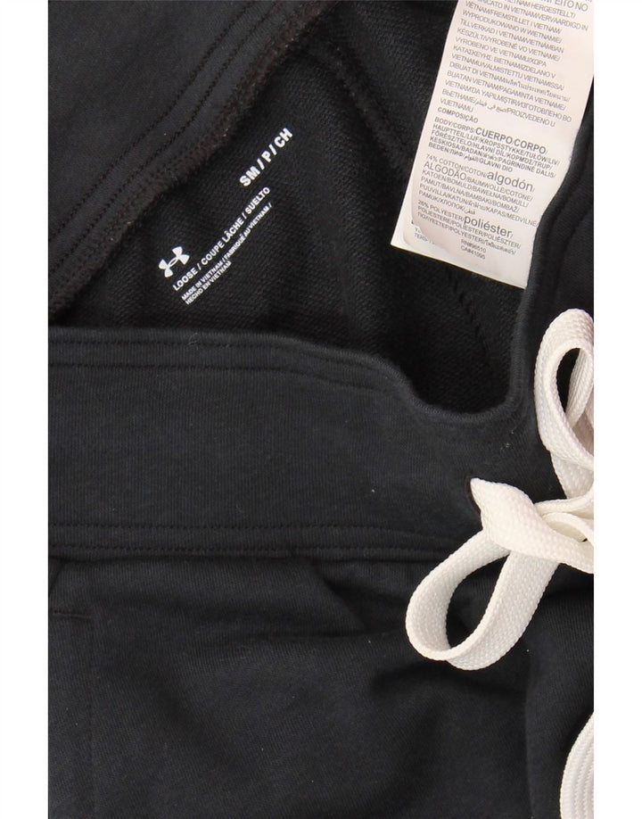 Pantaloni da tuta da donna UNDER ARMOUR Joggers UK 10 piccoli cotone nero