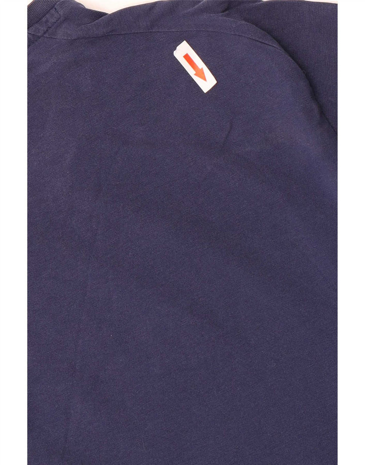T-shirt grafica da uomo Adidas Top XL Blu navy