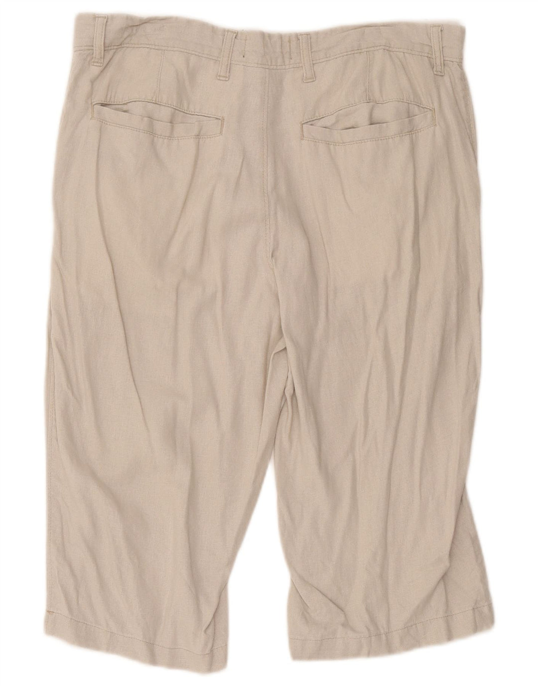 Bermuda regolari da uomo Marks & Spencer W34 grande lino beige