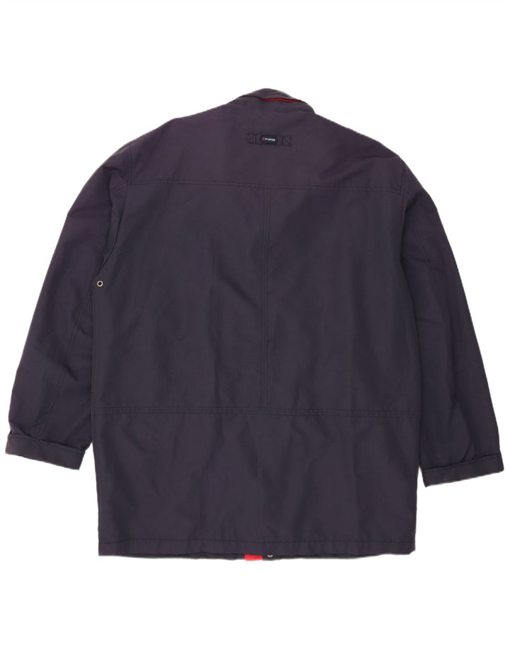Giacca antipioggia da uomo Ivy Oxford IT 54 2XL Poliestere blu navy