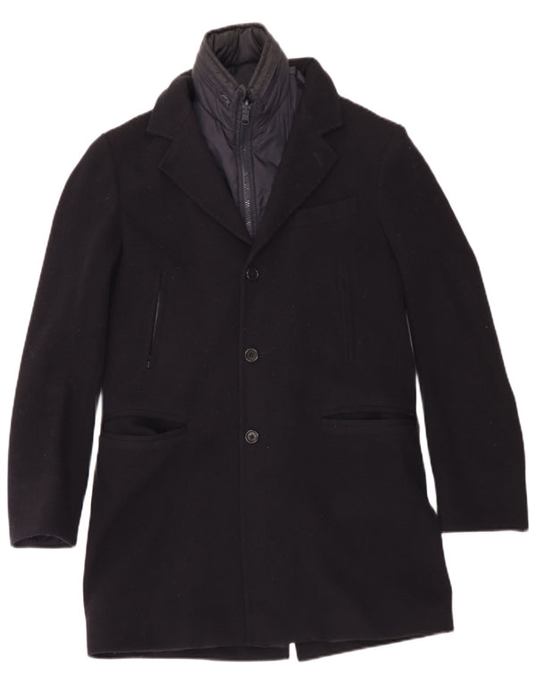 Cappotto Fay Bambino 11-12 Anni in Lana Blu Navy
