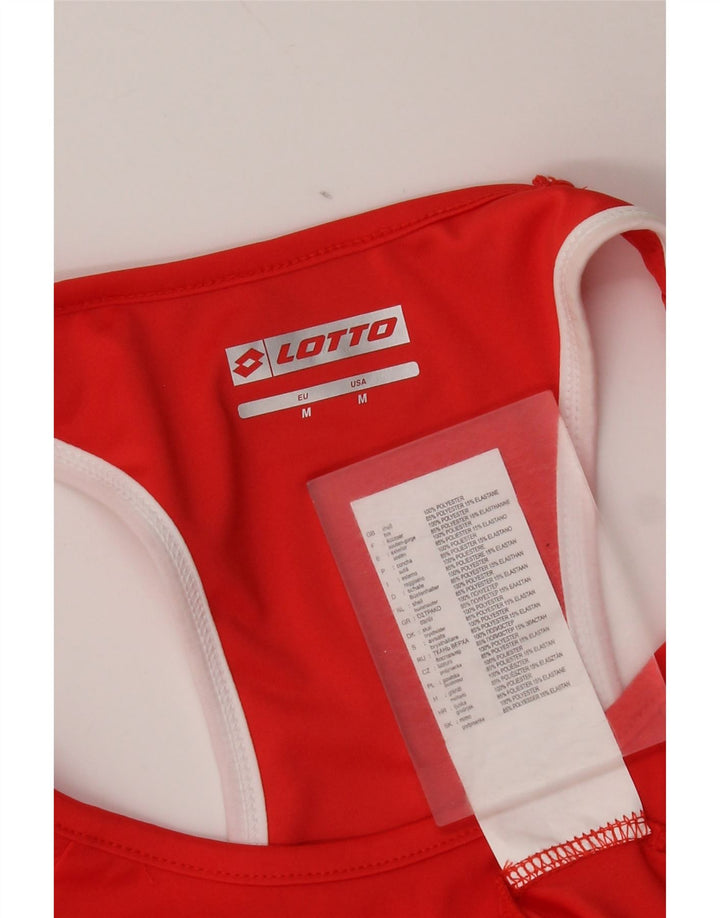 Abito da tennis da donna Lotto UK 12 medio rosso poliestere
