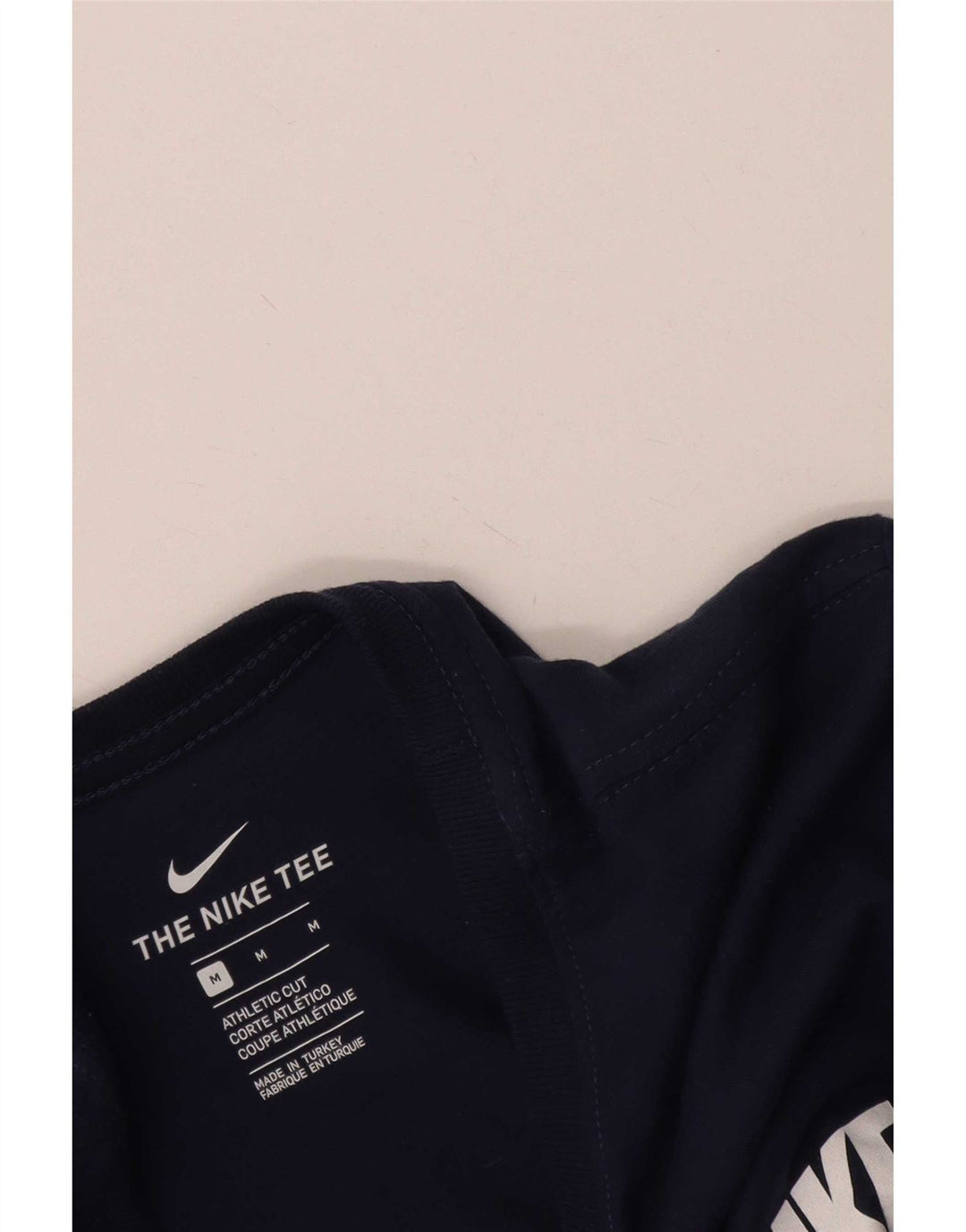 T-shirt grafica Nike da uomo con taglio atletico, colore blu navy medio