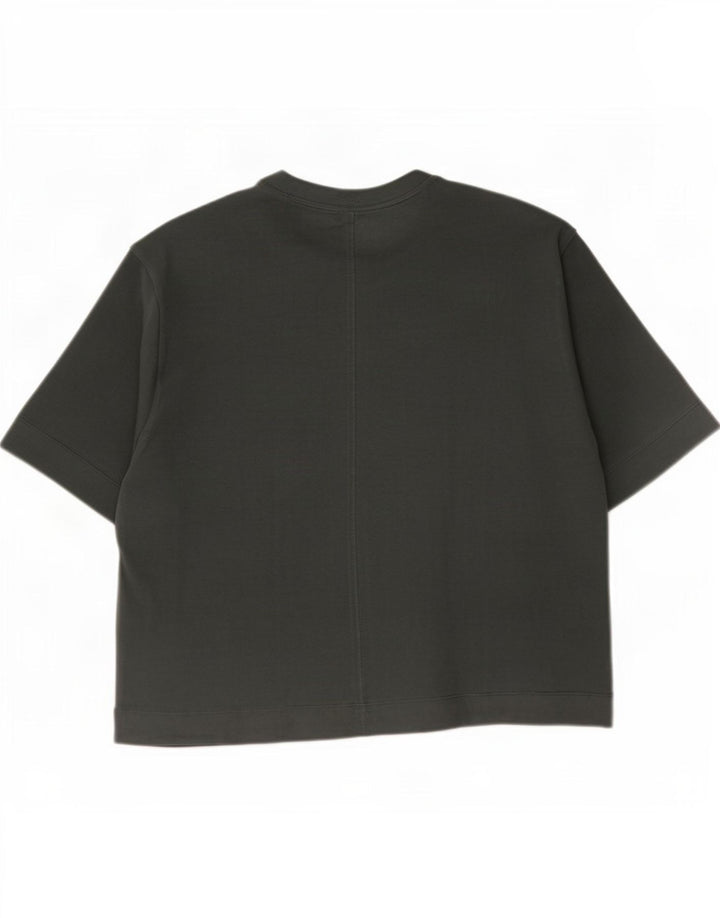 T-shirt da donna Calvin Klein Top UK 14 cotone grigio medio