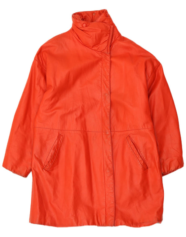 Cappotto in Pelle Donna Igi & Igi IT 42 Rosso Medio
