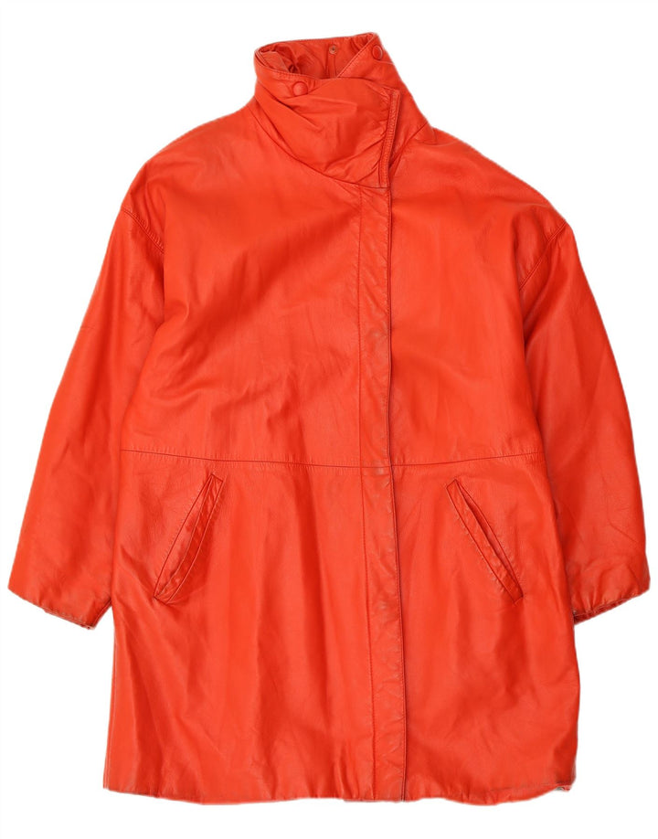 Cappotto in Pelle Donna Igi & Igi IT 42 Rosso Medio
