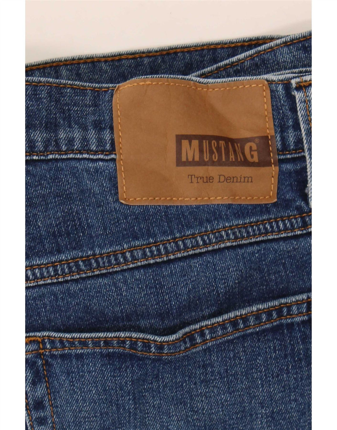 Jeans dritti da uomo Mustang W32 L31 Blu navy