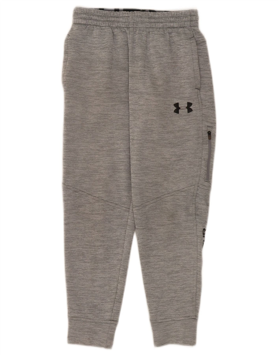 Pantaloni da tuta con grafica da ragazzo Under Armour, pantaloni da jogging, 9-10 anni, grigio medio
